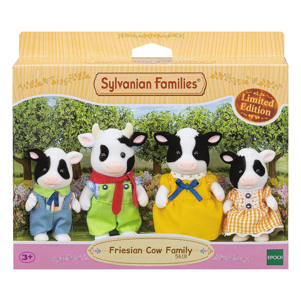 Sylvanian Families Familia De Vacas Frisonas – Poly Juguetes