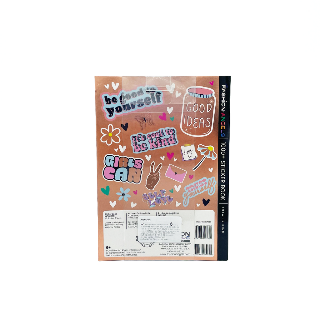 Libro con 1000 Stickers Positive Fashion Angels