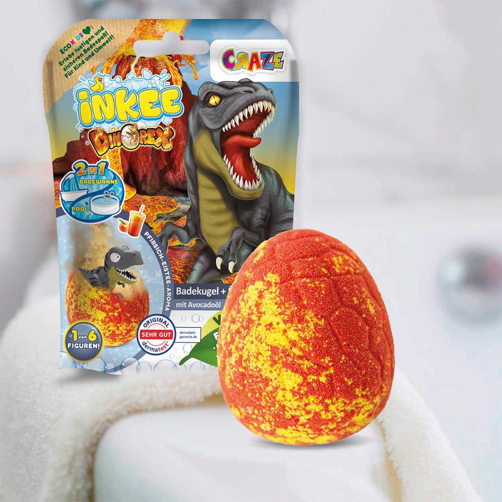 Bomba de Baño Sorpresa Dinosaurio Craze