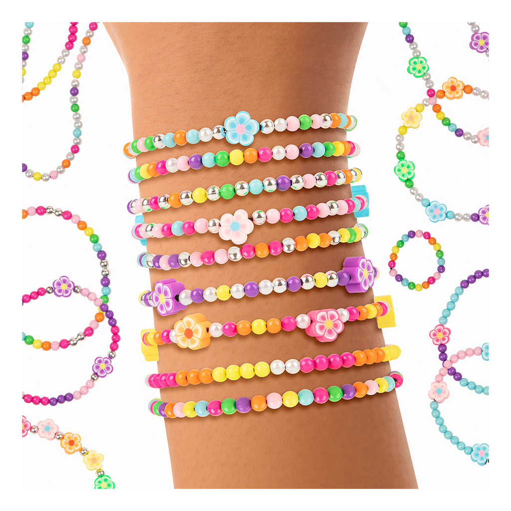 Set Pulseras Flower Power Fashion Angels