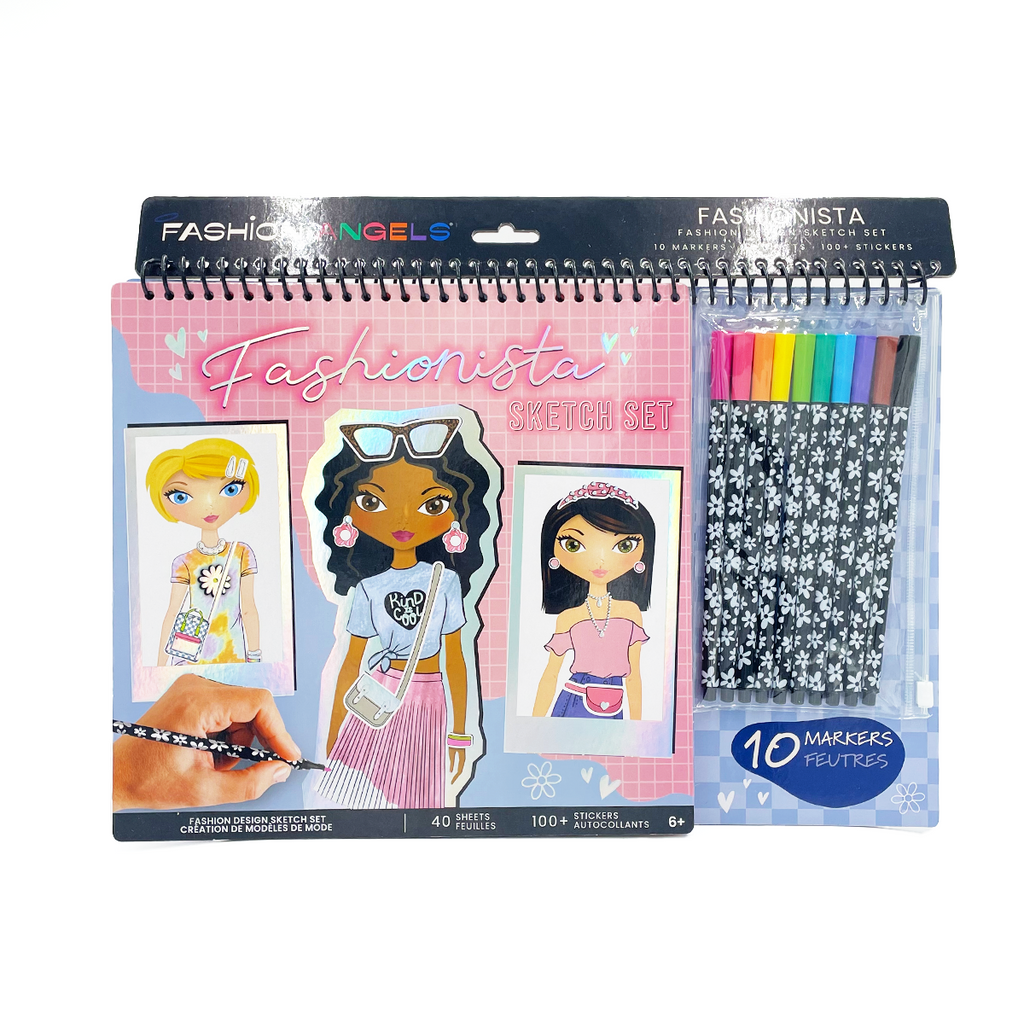 Cuaderno de Dibujo Fashionista Fashion Angels